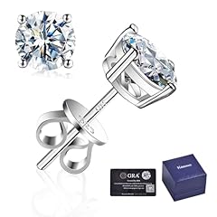 Moissanite-1.6Ct(0.8ct*2) White Gold