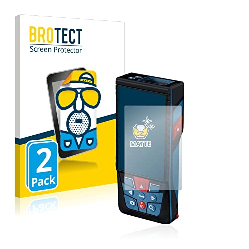 brotect Screen Protection Film 2-Pack Compatible with Bosch GLM 150-27c Anti Glare Screen Protector [Matte, Scratch Proof]