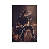 ANDUI Dave Grohl Rock Posters Music Canvas Wall Art Singer Motivational Famous Band Lead Picture Print Canvas Poster Wall Paint Art Posters Decor Modern Home Artworks Gift Idea 08x12inch(20x30cm)