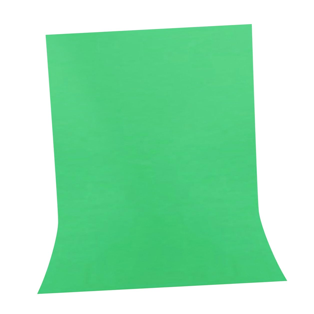 Sfondo Fotografico Verde 1,6x3 M Antiriflesso per Studio e Riprese Video Professionali, Telo per Foto Ritratto a Tinta Unita Resistente Adatto a Fotografi Amatoriali