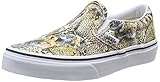 Authorised Stockist Vans Kids Classic - Zapatillas de Deporte de Canvas para niña Multicolor Multicolore (Black/True White) 27.5