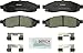 Bosch BC1015 QuietCast Premium Ceramic Disc Brake Pad Set For Infiniti: 2004-2005 QX56; Nissan: 2005-2006 Armada, 2004 Pathfinder Armada, 2004-2007 Titan; Front