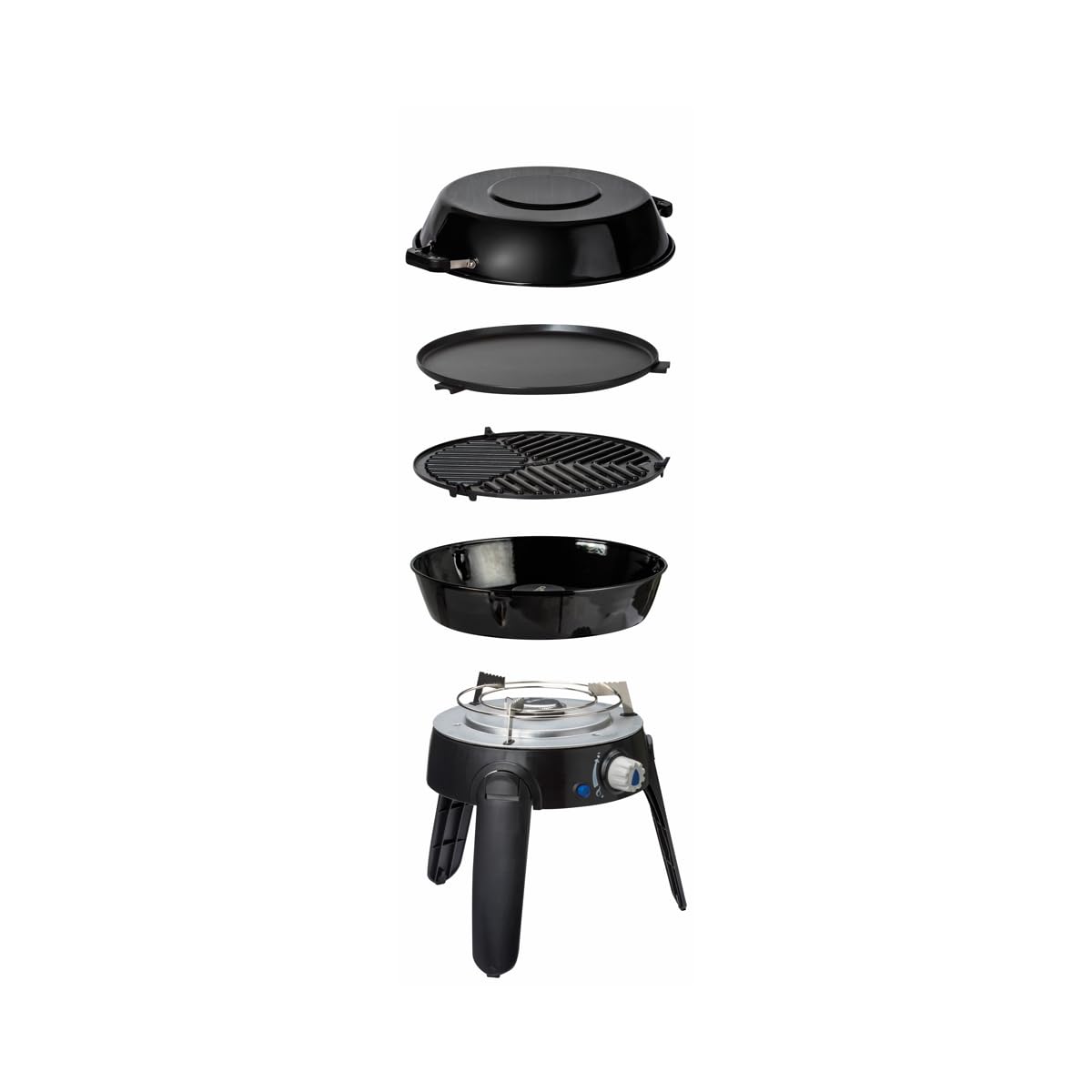 CADAC Przenośny grill gazowy Safari Chef 30 LP Powłoka ceramiczna Camping