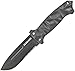 Schrade SCHF40 Couteau de Survie Mixte Adulte, Noir