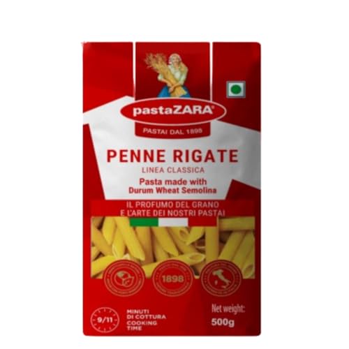 Image of Pasta Zara- Authentic Italian Pasta- Penne Rigate 500g