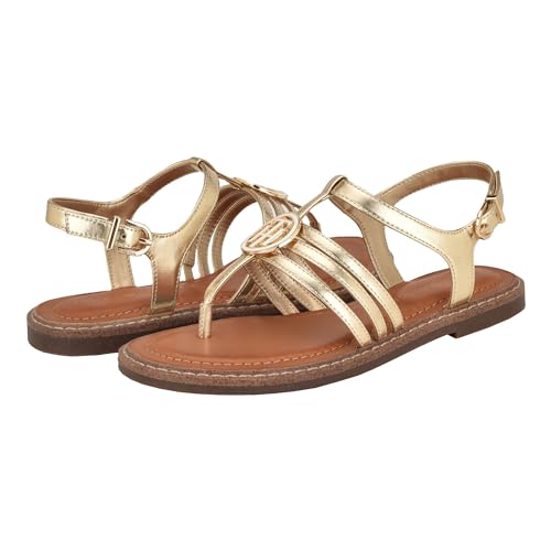 Sandale plate Tommy Hilfiger Brailo pour femme en cuir élégant