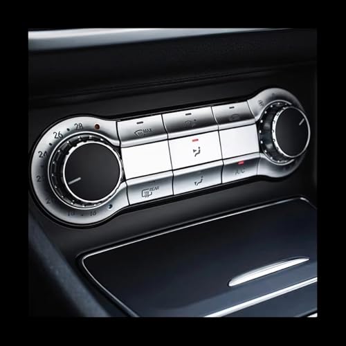 Autocollant de bouton de climatisation de console centrale pour Benz CLA C117 2013-2019