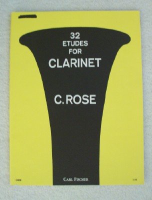 32 Etudes for Clarinet: C. Rose: Amazon.com: Books