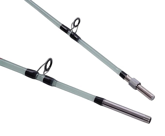 Image of Crocodile Super Solid Glass Fiber Unbreakable Spinning Fishing Rod (9 FT)