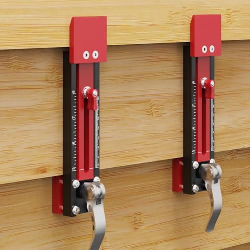 Outil installation panneau mural alu rouge pour alignement parfait - 6