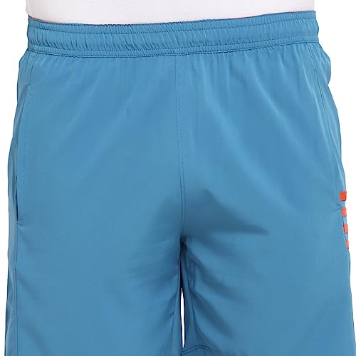 Image of YUUKI Men NSL CNS Stripe Shorts Shorts, DEEP Blue, S