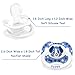 LittleForBig Little Blue Bigshield Generation-II Adult Sized Printed Pacifier
