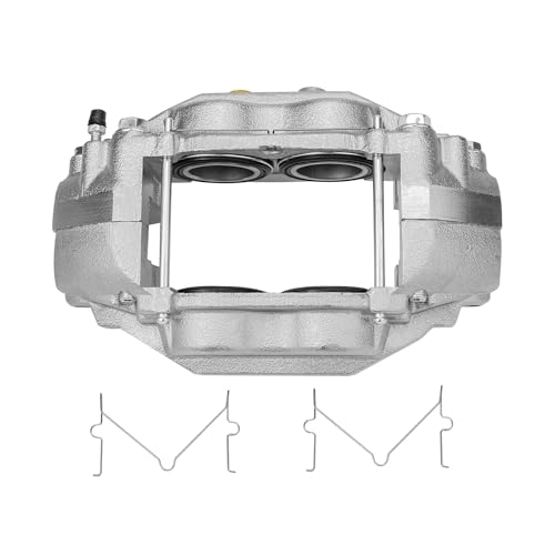 Image of Detroit Axle - Front 2pc Brake Calipers for 07-16 Toyota Tundra 08-16 Sequoia, 2 Disc Brake Calipers 2008 2009 2010 2011 2012 2013 2014 2015 2016 Replacement