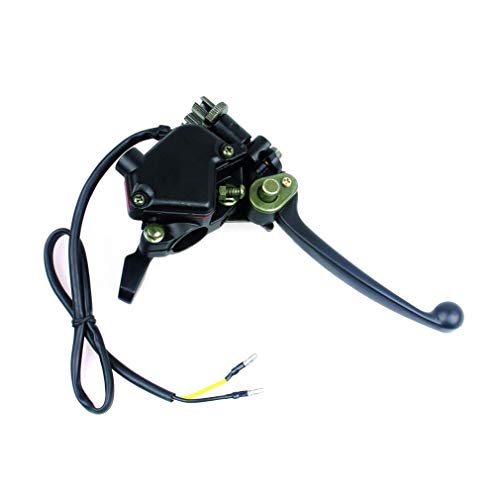 Aquiver Auto Parts New Thumb Throttle with Dual Brake Lever Assy for 50cc 90cc 150cc 250cc ATV Quad Roketa Taotao Sunl Kazuma