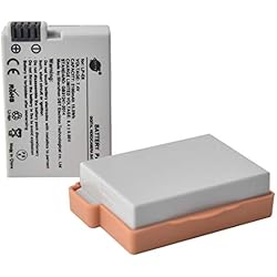 Bateria Canon 600D DSTE 2 Piezas de Recambio de bateria LP-E8 Compatible con Canon EOS 550D 600D 650D 700D Kiss X4 Kiss X5 Kiss X6i Kiss X7i