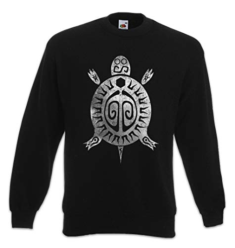 Pullover Aztec Turtle Urban Backwoods sweat mode urbaine pull chaud imprimé