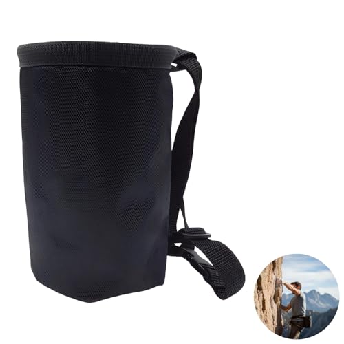 Bolsa de tiza para escalada en roca de tela Oxford 840D y cinturón ajustable ligero 6