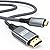 ZeniKon 4K Micro HDMI to HDMI Cable 6FT, High Speed HDMI to Micro HDMI Cable Adapter Nylon Braided 4K@60Hz, 2K@165Hz, HDR, ARC, 3D for Raspberry Pi 5/4, Camera, Laptop, Video Capture Card