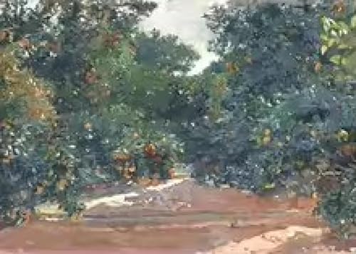 Tableau nature morte bois orange de qualite sur toile avec cadre