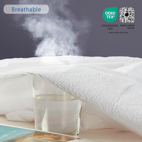 Qualité supérieure protège matelas 180x200cm coton respirant durable