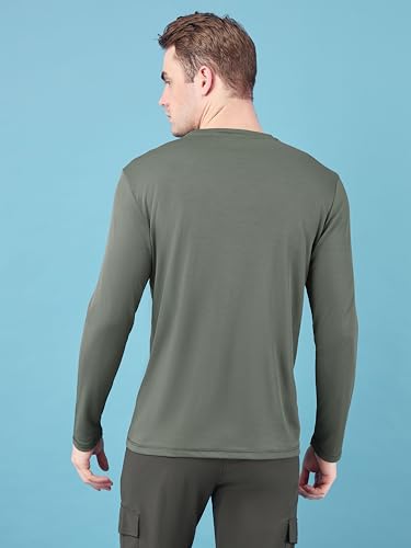 Image of TECHNOSPORT Men's Slim Fit T-Shirt - (MTOR17) Pack of 1