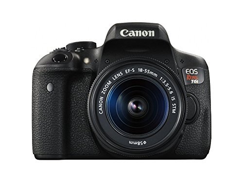 Amazon.com : Canon EOS Rebel T6i Digital SLR with EF-S 18-55mm is