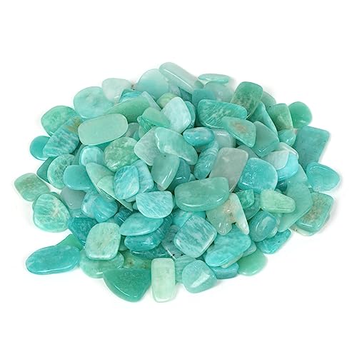 Image of 100 grams Small Tumbled Chips Polished Crushed Stone Crystal Healing Embellishments