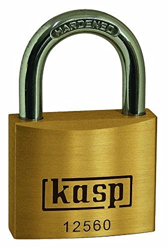 Kasp K12560D Lucchetto in ottone premium, 60 mm