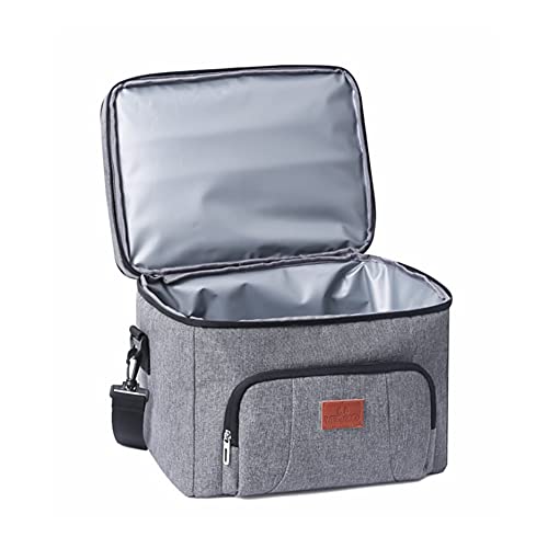 LederleiterEU Picknicktasche Kühltasche 25L Thermotasche Groß Isoliert Faltbar Gefriertasche Warmhaltetasche Lunchtasche Tiefkühltasche Cooler Bag Einkaufstasche für Strand/Picknick/Camping/BBQ/Büro Cover