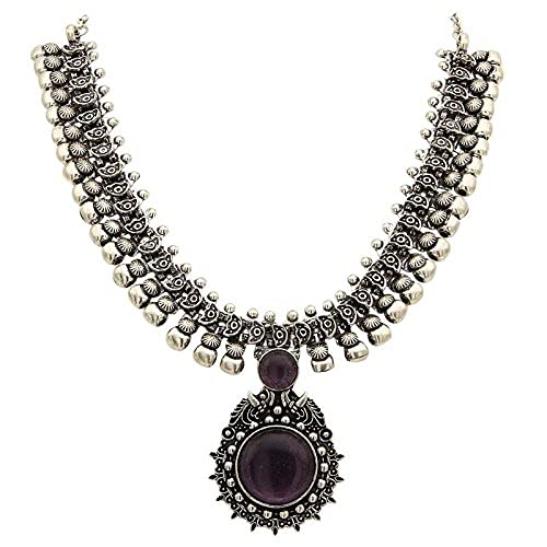 See full amazon price history chart for Sasitrends Oxidized German Silver Pendant Necklace for Women and Girls Sasitrends Oxidized German Silver Pendant Necklace for Women and Girls (B07DB6Q5B6) Amazon Price History, Amazon Price Tracker