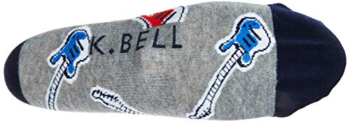 Image of K. Bell Socks womens Retro Varsity Lettuce Crew