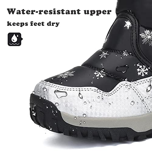 Mishansha Stivali da Neve Bambini Inverno Stivali