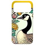 カナダのガチョウのイラスト カナダのガチョウ アート スマホケース iPhone 17 Pro Max 用