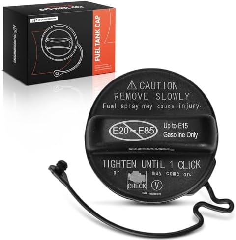 A-Premium Fuel Tank Filler Cap Compatible with Toyota Camry 2013-2017, RAV4 2013-2018, Corolla, Tacoma, Highlander, Tundra, Sienna, Avalon, Venza, Sequoia & Lexus ES350, NX200t, NX300, NX300h, RX350