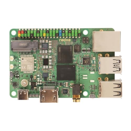 Radxa Dragon Q6A QCS6490 Edge AI Solution, 12 Tops AI Performance, Octa-Core CPU & LPDDR5 for Industrial & Embedded Applications (8GB RAM)