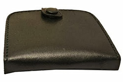 Porte-Monnaie Classique Cuir à Cuvette (Cuvette Carre, Noire)