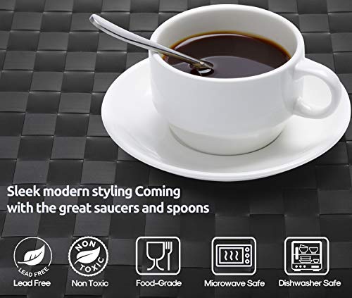 AOZITA Espresso Cups and Saucers