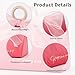 Motroce 20 Pcs Favor Boxes Gift Wrap Boxes, Small Thank You Box For Party Favors, Candy Box Bulk, With Silk Ribbon Wooden Ring Handle(Pink Gradient)