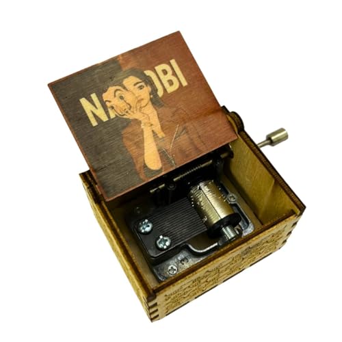 Image of Zesta Nairobi Hand Crank Music Box | Wooden Musical Toy /Vintage Hand Crank Musical Gifts for Men Birthday Special /Birthday Gift for Girls /Wooden Musical Box Gift for Wife, All Ages