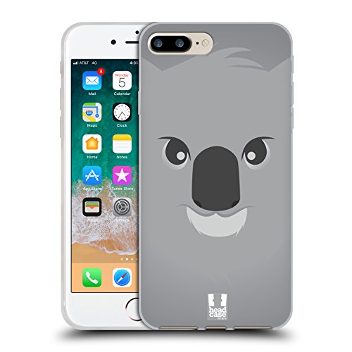 Coque en Gel iPhone 7/8 Plus Style Koala pour Protéger Votre Mobile Partout