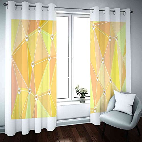 Rideaux à oeillets 100% polyester occultants et isolants 3D - 3