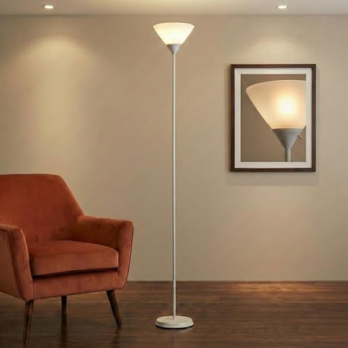 Luminária de Chão Moderna E27 – Abajur de Piso Torchiere com Luz ...