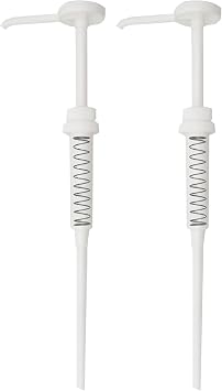Heavy-Duty Gallon Pump Dispenser, 38/400, 30ML Dispense, 11-1/4" Dip Tube Fits Standard Gallon Bottles - Dispenser for Soap, Shampoo, Lotion 2