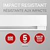 Stelpro SPR0502W Plinthe chauffante haut de gamme, 500 W, 240 volts, 22 1/4" x 7 1/16", série PRIMA - Plinthe chauffante haut de gamme, blanc