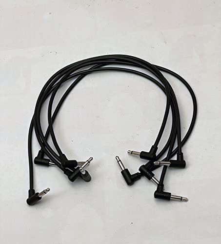 Câble patch Eurorack modulaire coudé pour libérer l'espace des boutons de contrôle