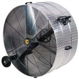 Ventilador de tambor, 76.2 cm Diamond Brite DD 115V 1/2HP 1PH 1SP con cable de 10
