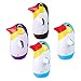 jojofuny 4Pcs Gonflable Tumbler Jouet Mignon Pingouin Jouet Flotteur Piscine Jouet Animal Coup Drôle up Penguin Ballons pour Enfants D' Anniversaire Party Favors Fournitures Accessoire