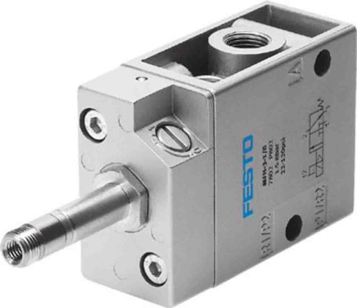 MOFH-3-1/8 (7877) Magnetventil Ventilfunktion:3/2 offen monostabil Betätigungsart:elektrisch