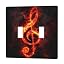 Cool Fire Music Notes