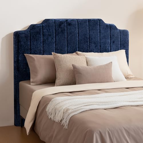 Blue Upholstered Headboard